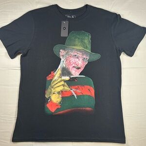 A Nightmare on Elm Street “Freddy Ready or Not… Here I Come!” Black Graphic Tee